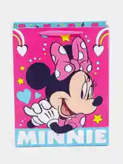 Пакет подарочный "Minnie" (Минни Маус), 31 х 40 х 11,5 см