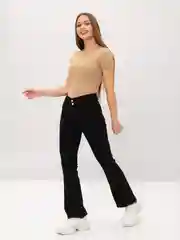 Черный джинсы женские, широкие