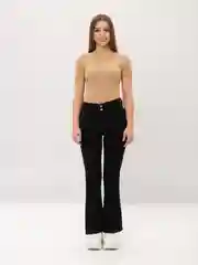 Черный джинсы женские, широкие