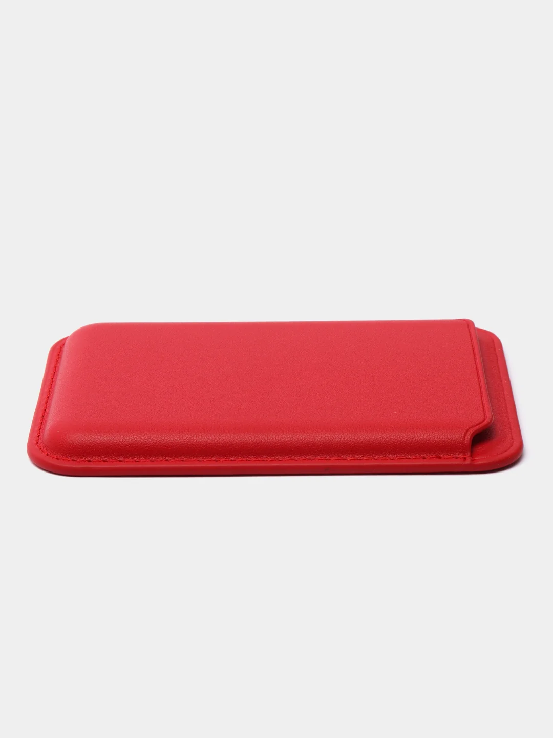 Коралловый картхолдер MagSafe Leather Wallet для iPhone