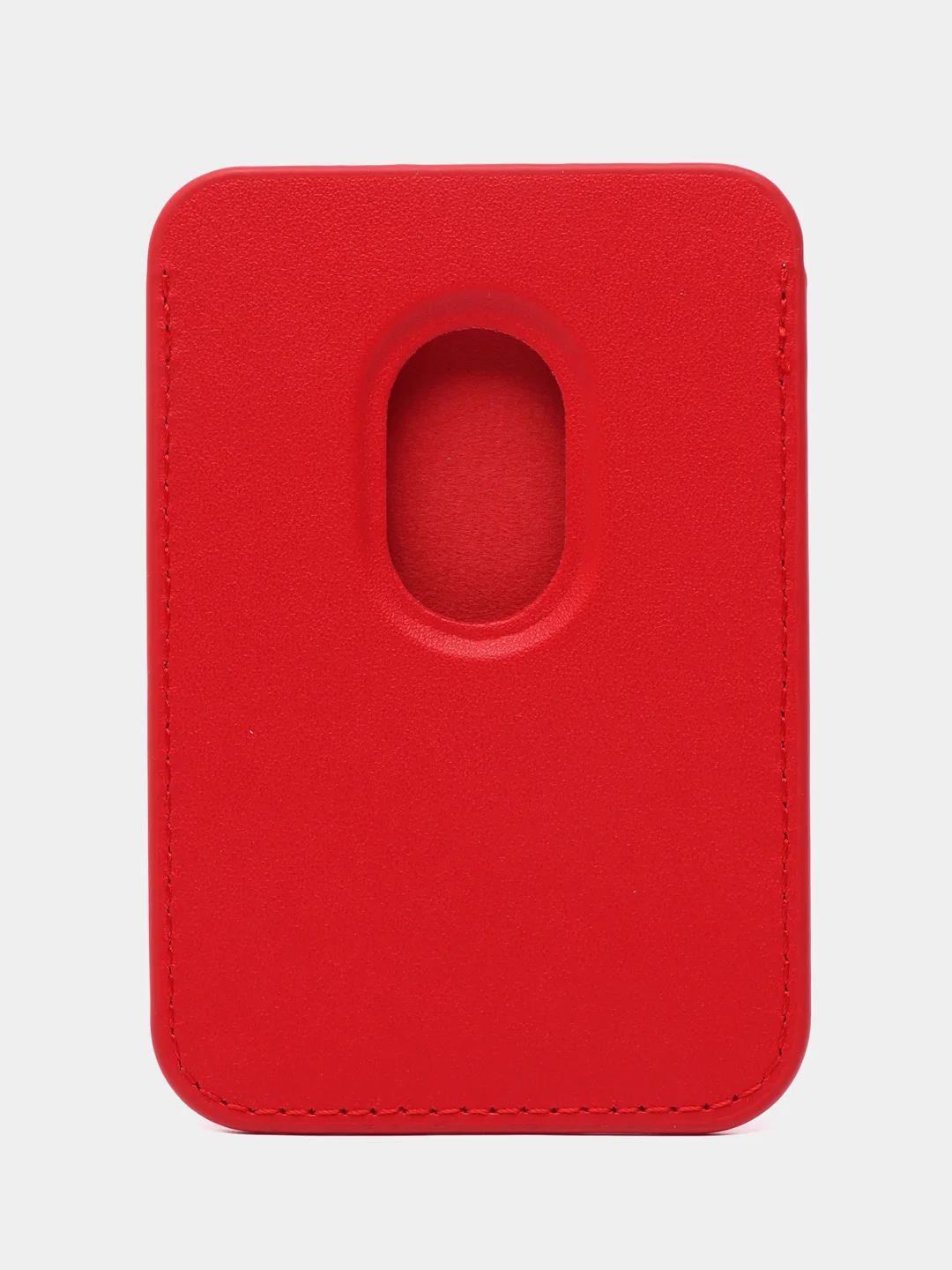 Коралловый картхолдер MagSafe Leather Wallet для iPhone