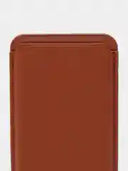 Коричневый картхолдер MagSafe Leather Wallet для iPhone