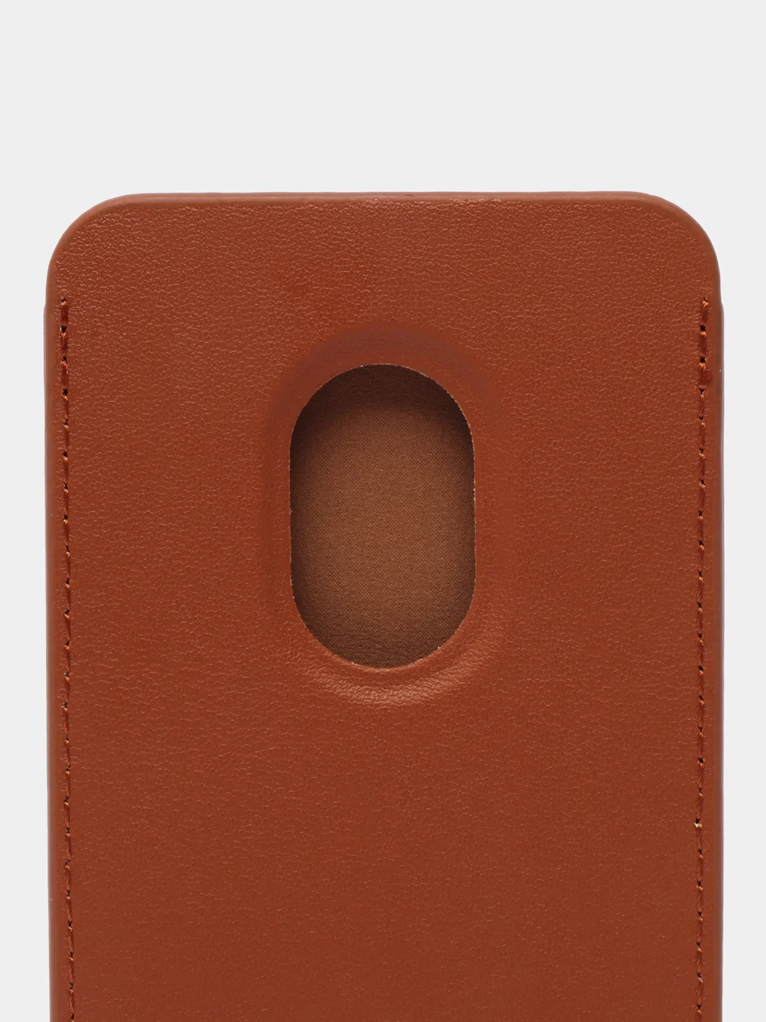 Коричневый картхолдер MagSafe Leather Wallet для iPhone