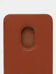 Коричневый картхолдер MagSafe Leather Wallet для iPhone