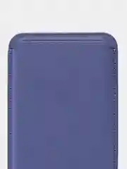 Синий картхолдер MagSafe Leather Wallet для iPhone