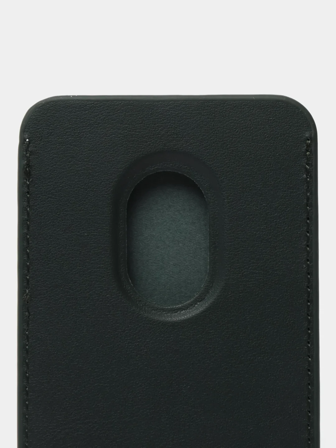 Темно-синий картхолдер MagSafe Leather Wallet для iPhone