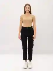 Черный джинсы женские
