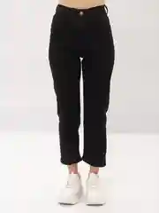 Черный джинсы женские