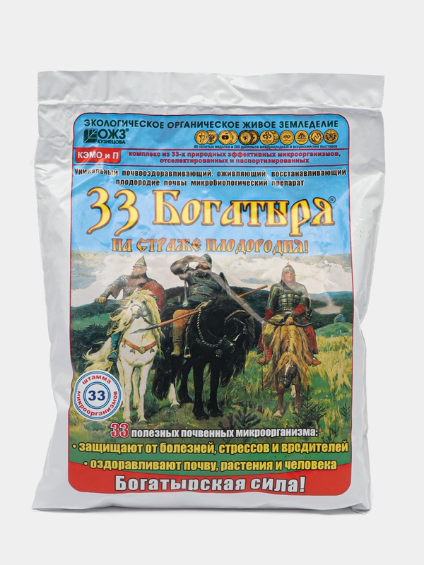 33 Богатыря, микробиолог, почвооздоравл.препарат 1 л, концентрат, Башинком