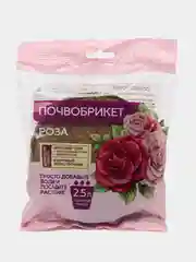 Почвобрикет "Роза" 2,5 л, круглый