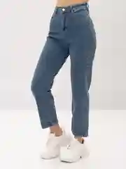 Синий джинсы женские