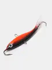 Черный балансир ручной работы для зимнего блеснения X-tackle Simp, для ловли судака, окуня, щуки