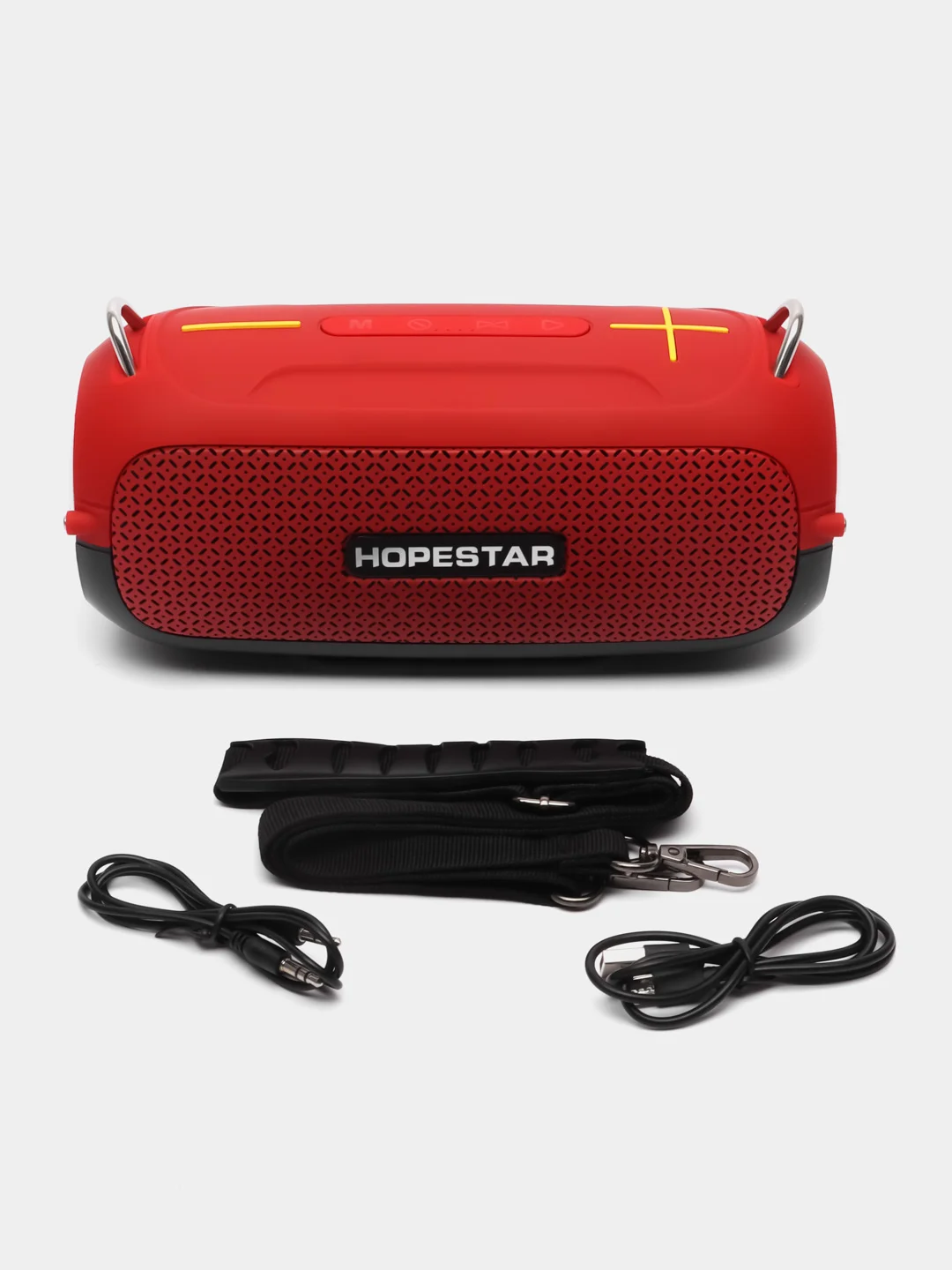 Алый портативная беспроводная колонка Hopestar A41 Party