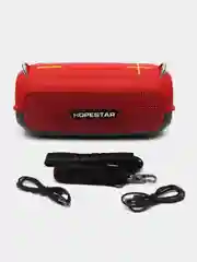Алый портативная беспроводная колонка Hopestar A41 Party