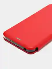Красный чехол-книжка для Xiaomi Redmi Note 12 5G / Poco X5 5G (Сяоми Редми Ноте 12 и Поко Х5)