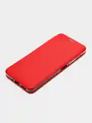 Красный чехол-книжка для Xiaomi Redmi Note 12 5G / Poco X5 5G (Сяоми Редми Ноте 12 и Поко Х5)