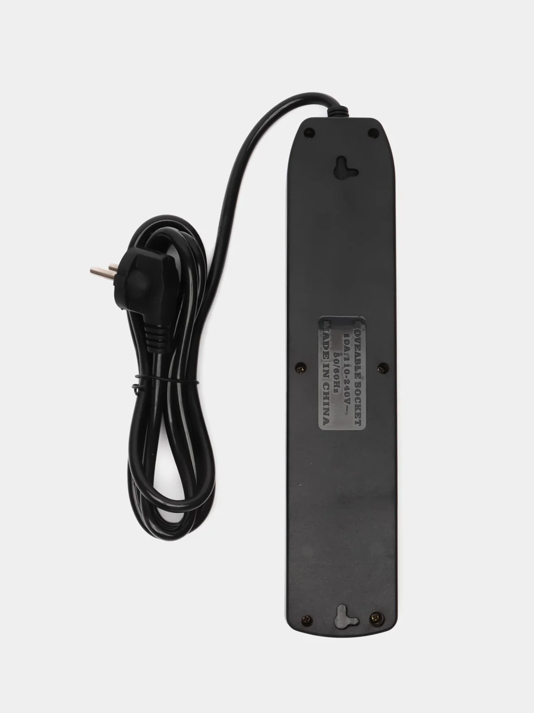 Сетевой удлинитель Q603, с Type-C, 2-мя USB портами и 4 евро-розетки / сетевой фильтр
