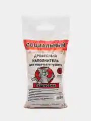 Наполнитель древесный для кошек и грызунов 5 л, 2,5 кг