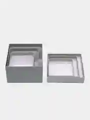 Небесно-голубой набор подарочных коробок 3 в 1 "Новогодний"