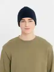 Синий шапка флисовая