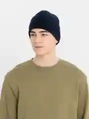 Синий шапка флисовая