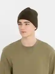Зелёный хаки шапка флисовая