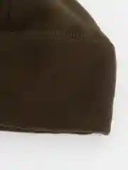 Зелёный хаки шапка флисовая