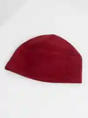 Бордовый шапка флисовая