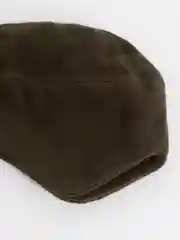 Зелёный хаки шапка флисовая