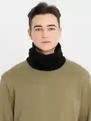 Черный снуд флисовый