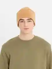 Бежевый шапка флисовая