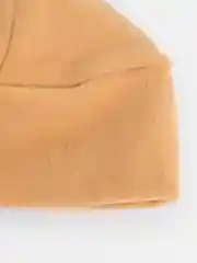 Бежевый шапка флисовая