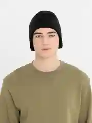 Черный шапка флисовая