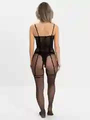 Хром женский костюм, бесшовный комплект с доступом, сетка, 18+
