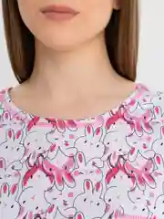 Кораллово-розовый платье - футболка