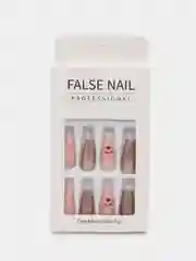 Накладные ногти с дизайном, 24 клеевых стикера