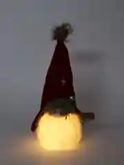 Красный фигура новогодняя Гном LED-подсветка