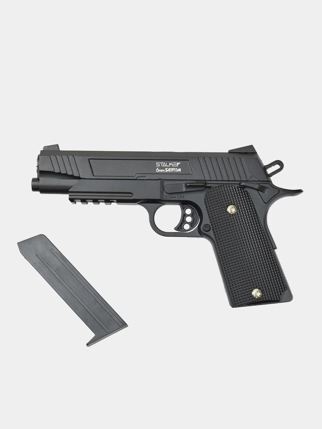 Страйкбольный пневматический пистолет Stalker SA1911M Spring Кольт 1911 на пружине 6 мм