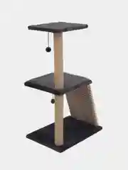 Синий когтеточка для кошки "Макси", мягкая, 58*38*98, HomeStuff, с мятой