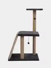 Синий когтеточка для кошки "Макси", мягкая, 58*38*98, HomeStuff, с мятой