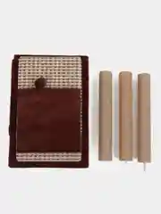 Коричневый когтеточка для кошки "Макси", мягкая, 58*38*98, HomeStuff, с мятой