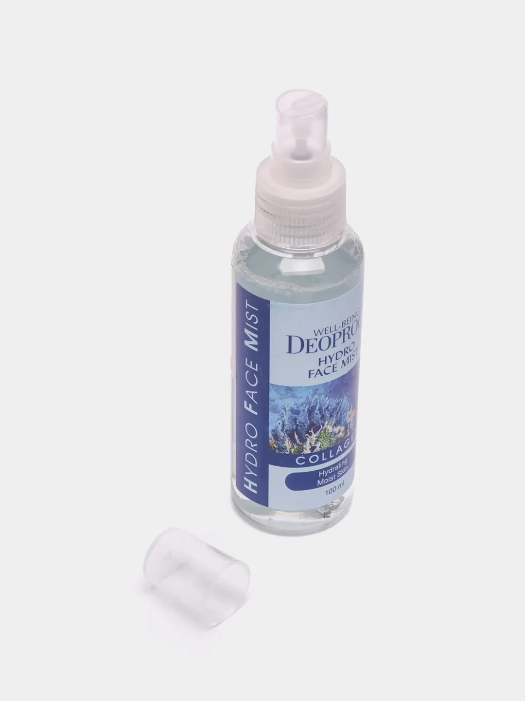 Мист-спрей для лица с коллагеном Well-Being Deoproce Collagen, увлажняющий, 100 мл