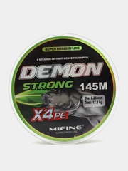 Плетёный шнур DEMON X4PE 145 м