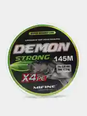 Плетёный шнур DEMON X4PE 145 м