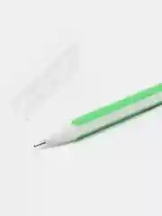 Белый ручка шариковая синяя 0,7 мм, бесстержневая, на масляной основе, канцелярия