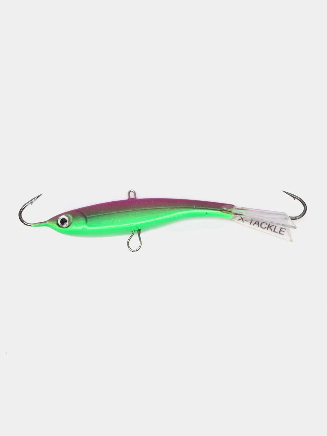 Фиолетовый балансир ручной работы для зимнего блеснения X-tackle Simp, для ловли судака, окуня, щуки