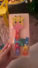 Детские Деревянные пазлы животные
