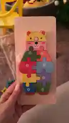 Детские Деревянные пазлы животные