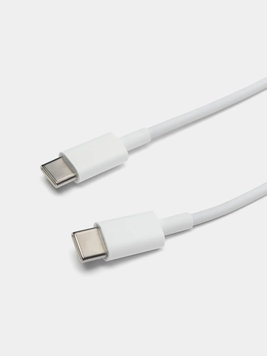 Белый кабель Type-C to тайпси, быстрая зарядка для iPhone, Android, MacBook, 20W, 60W, 100W