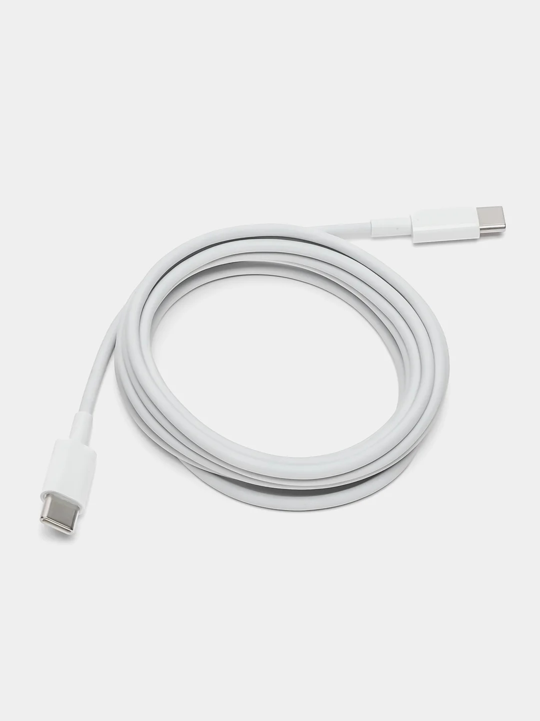 Белый кабель Type-C to тайпси, быстрая зарядка для iPhone, Android, MacBook, 20W, 60W, 100W